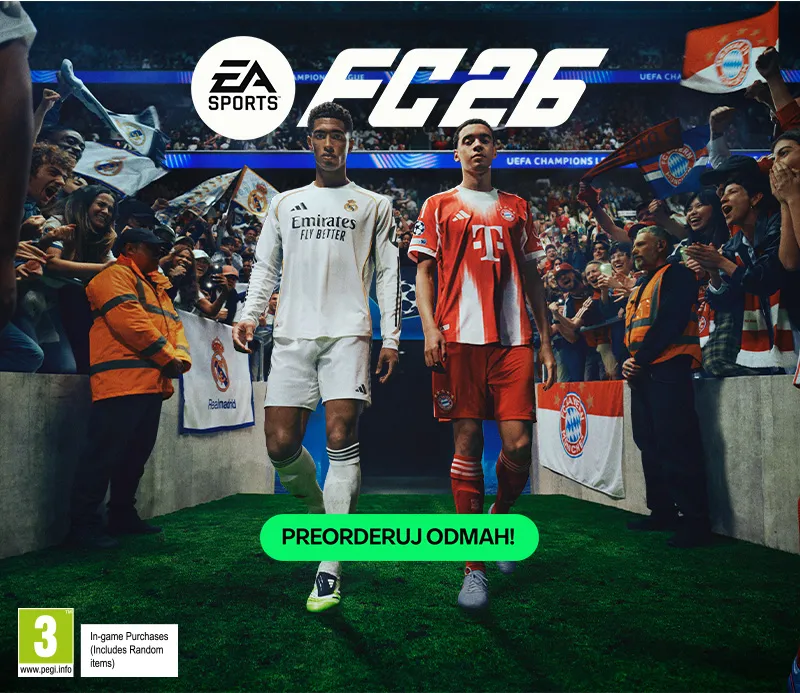 EA Sports FC 26 igrica - PS5, PS4, Switch 2, Switch, XboX